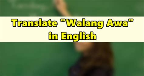 walang butal in english|Google Translate.
